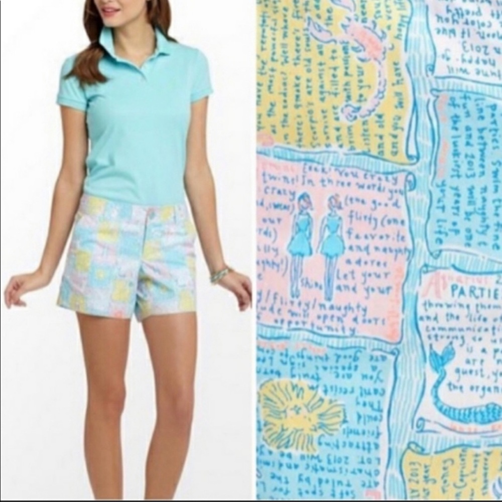 Lily Pulitzer Written in the stars Zodiac Print